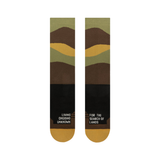 Medias de running Cascada Cross Socks Farlands, color Brown