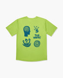 T-SHIRT MEN TRAIL WANDERER LIME