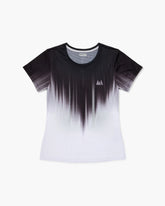 T-SHIRT WOMEN RACE BLACK