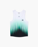 SINGLET MEN RACE GREEN