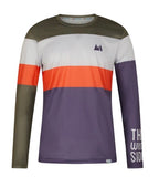 LONGSLEEVE MEN COLOR BLOCK RED