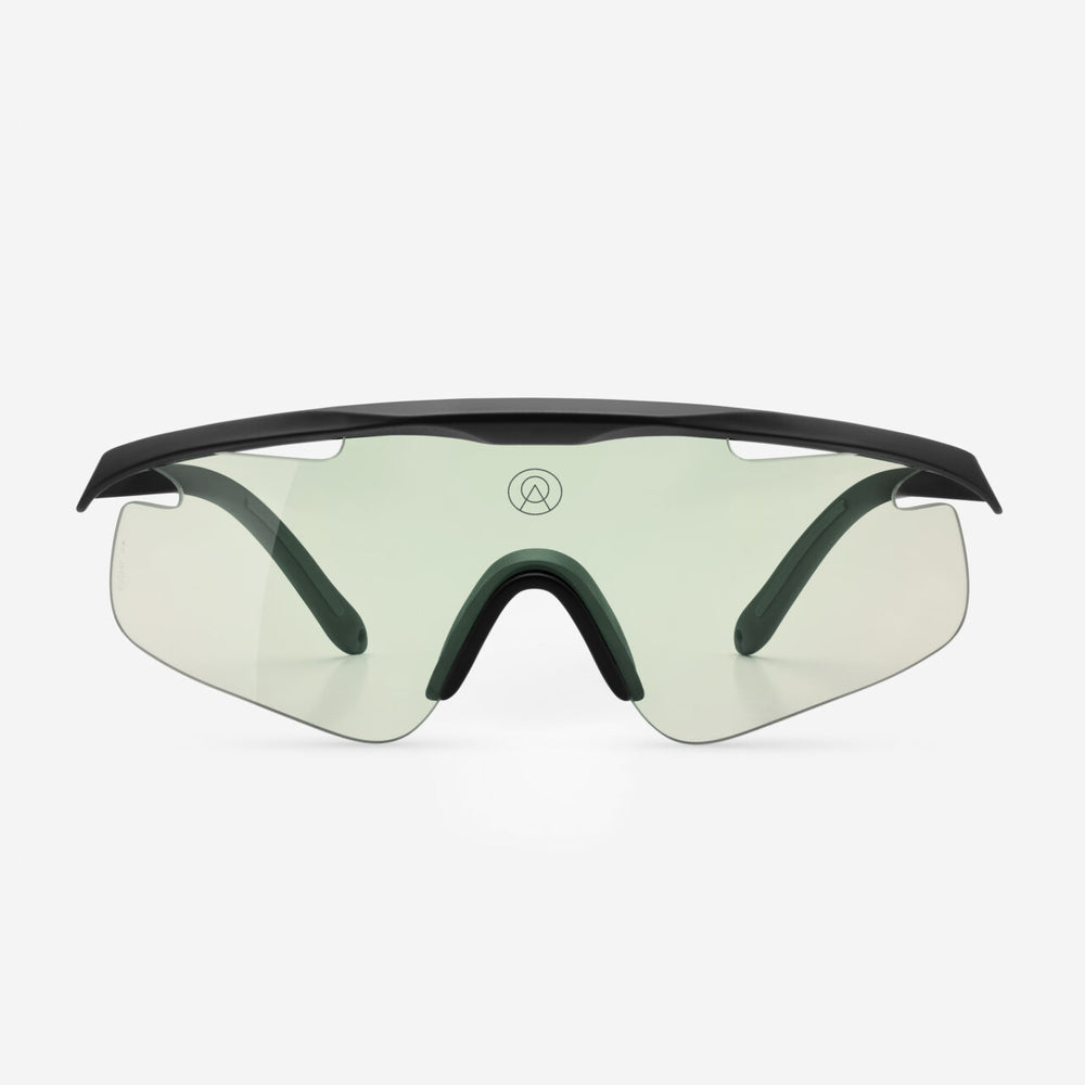 Gafas de running Alba Optics Mantra, Black F-L Beetle – lente claro