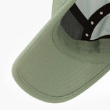 Gorra de running Ciele GOCap Capital, color Toad – visera por dentro
