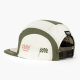 Gorra de running Ciele GOCap MRPH EQ Race Day, color Rainy Day – vista trasera