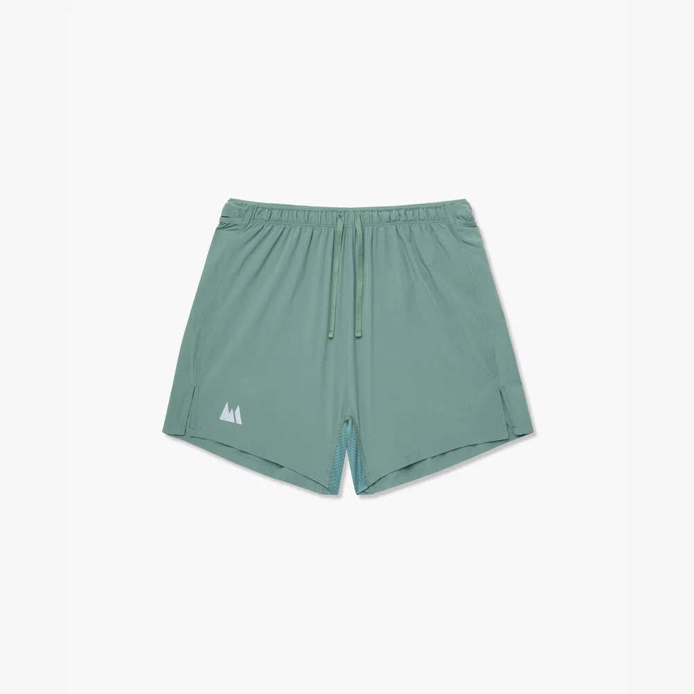Pantaloneta de running Wild Tee Everglades para hombre, color Greenbay