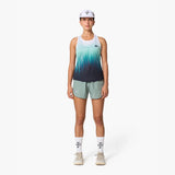 Esqueleto de running Wild Tee Gradient Race para mujer, color Teal – vista 2