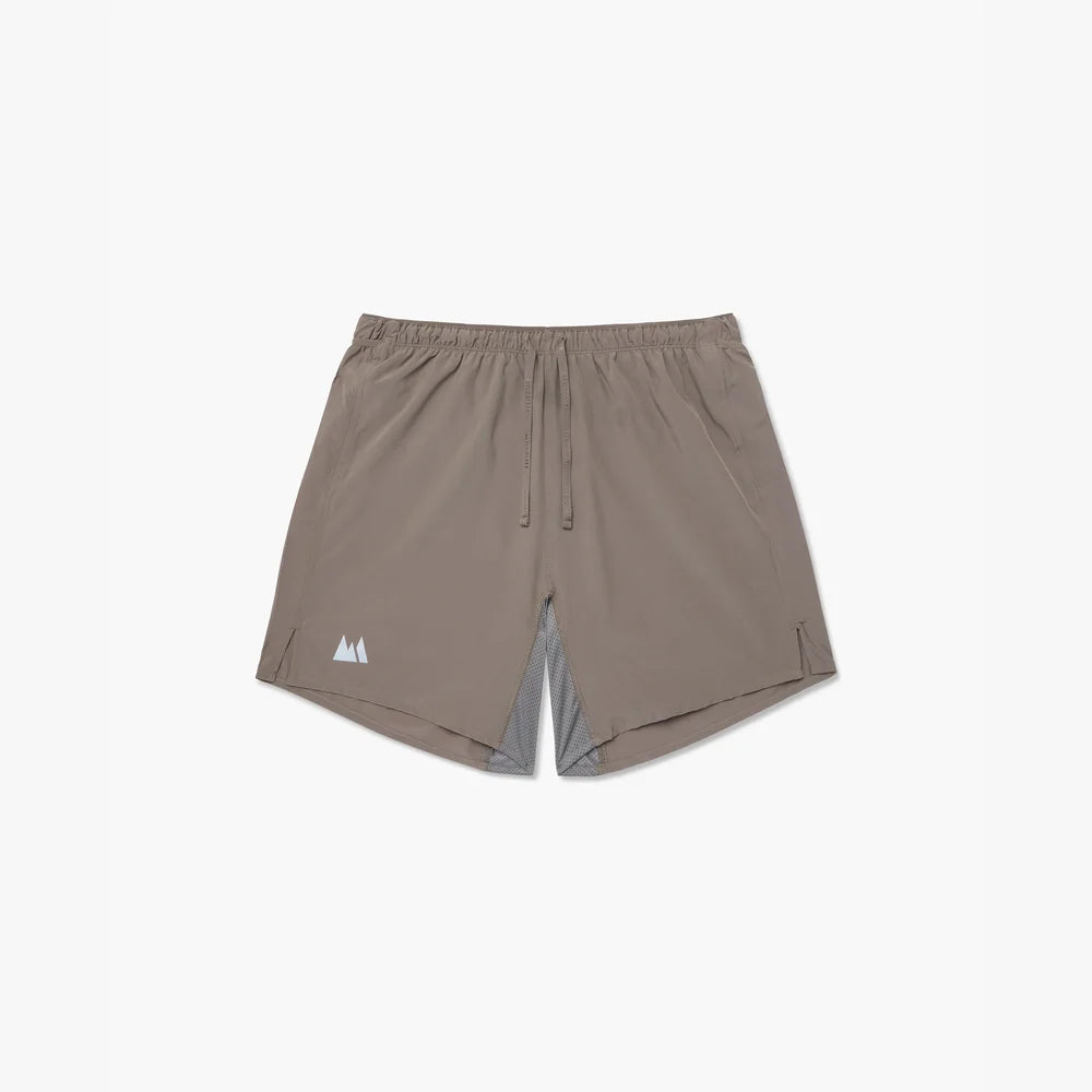 Pantaloneta de running Wild Tee Bryce 3.0 para hombre, color Fallen Rock