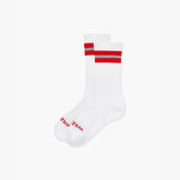 Medias de running Wild Tee Rockies, color White/Red