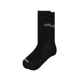 Merino Cross Socks | Black