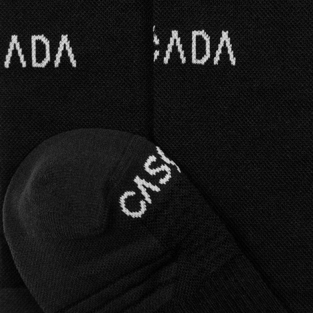 Medias de running Cascada Merino Cross Socks, color Black – vista 2