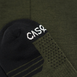 Merino Cross Socks | Olive