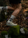 CROSS SOCKS SNAKE CREAM/BLACK
