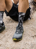 CROSS SOCKS STAINED