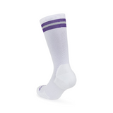 ROCKIES SOCKS WHITE/PURPLE