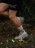 CROSS SOCKS SNAKE CREAM/OLIVE