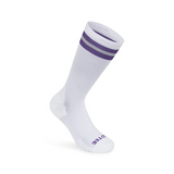 ROCKIES SOCKS WHITE/PURPLE