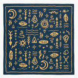 Bandana Woodcut