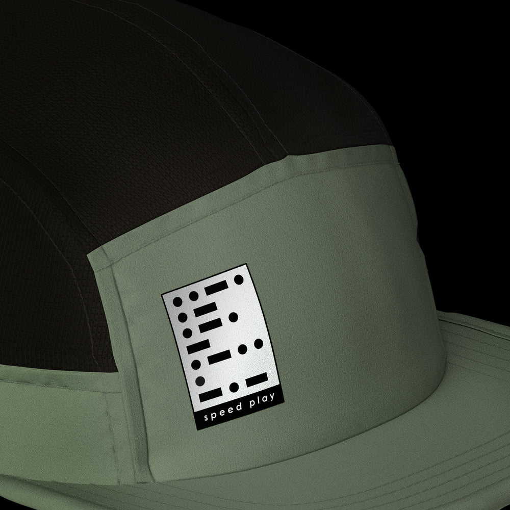 Gorra de running Ciele GOCap, color Carbon Speed Corman – vista 4
