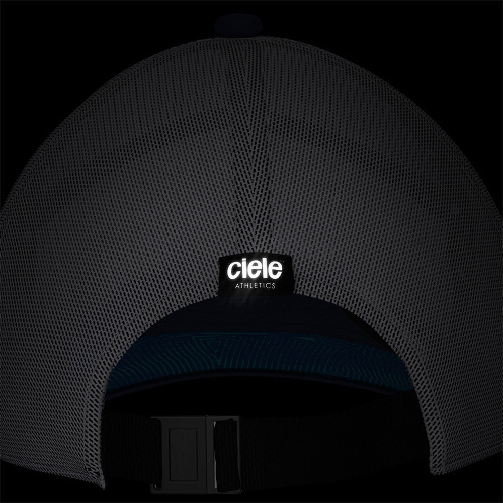 Gorra de running Ciele TRKCap SC Century, color Myrtle – vista 7
