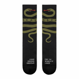 CROSS SOCKS SNAKE