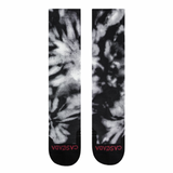 CROSS SOCKS STAINED