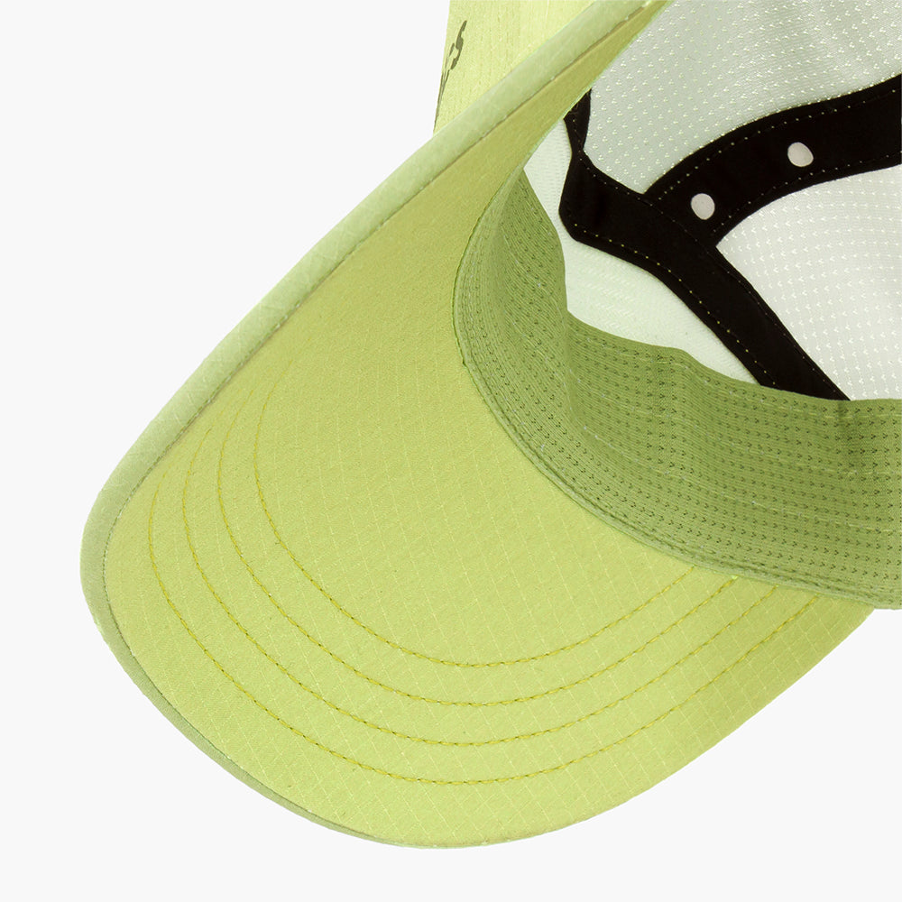 Gorra de running Ciele FST Cap Field, color Sour Green/Terragon – vista 6