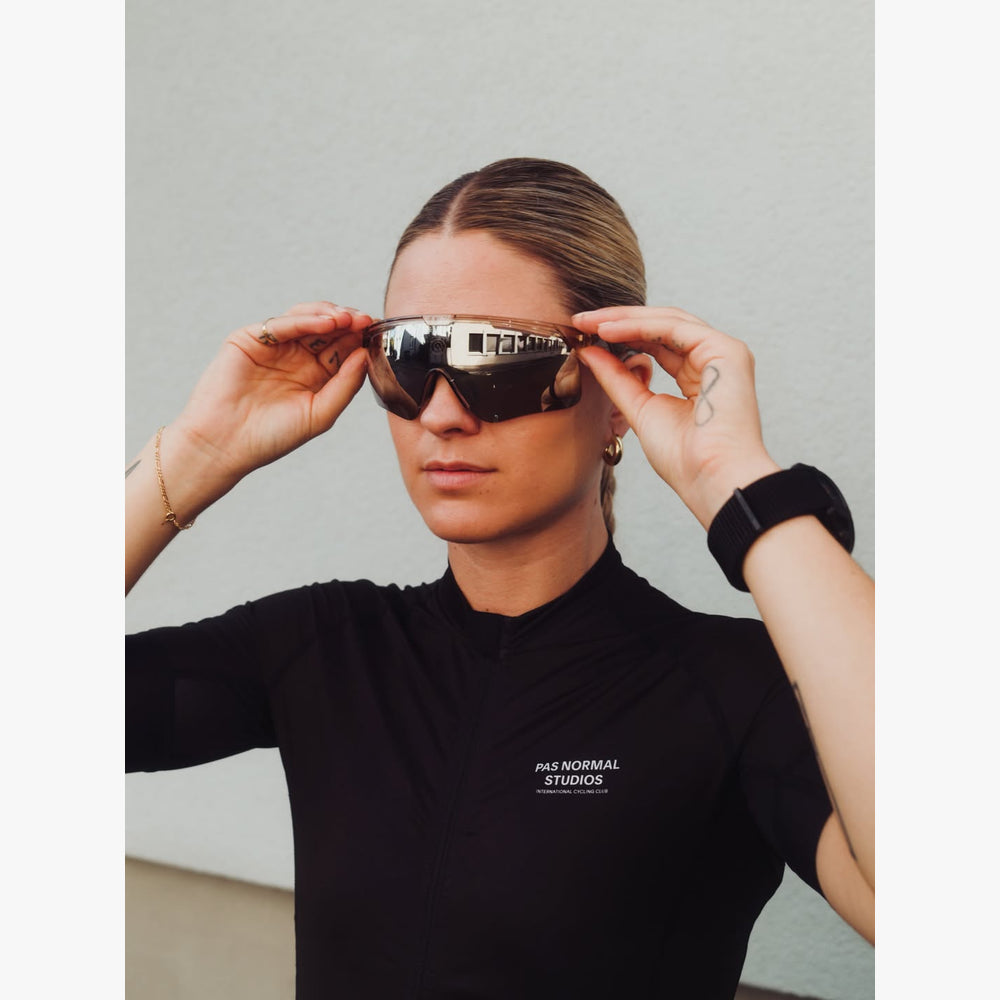 Gafas de running Alba Optics Delta Lei, Smoke F-L Alu – vista 5