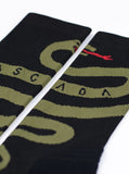 CROSS SOCKS SNAKE