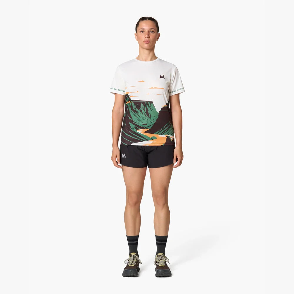 Camiseta de running Wild Tee Grand Canyon x Buckled – vista 4