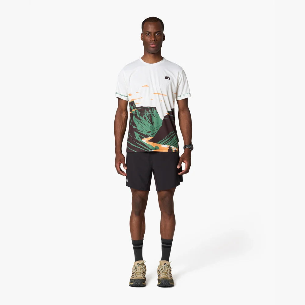 Camiseta de running Wild Tee Grand Canyon x Buckled – vista 2