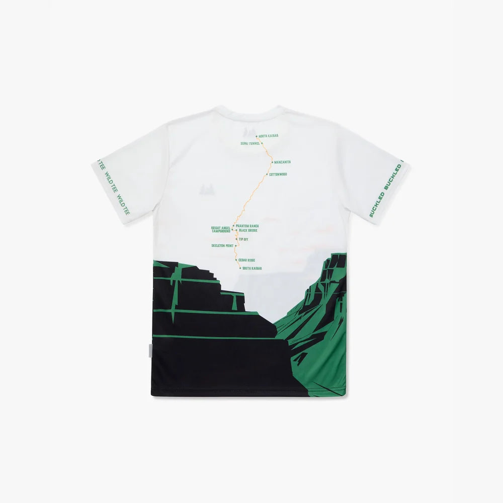 Camiseta de running Wild Tee Grand Canyon x Buckled – vista 3