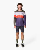 LONGSLEEVE MEN COLOR BLOCK RED