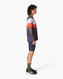 LONGSLEEVE MEN COLOR BLOCK RED