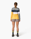 LONGSLEEVE WOMEN COLOR BLOCK YELLOW