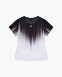 T-SHIRT WOMEN RACE BLACK