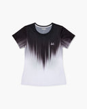 T-SHIRT WOMEN RACE BLACK