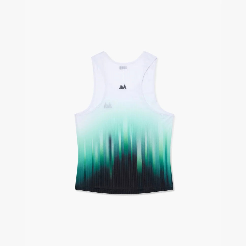 Esqueleto de running Wild Tee Gradient Race para hombre, color Green – vista 3