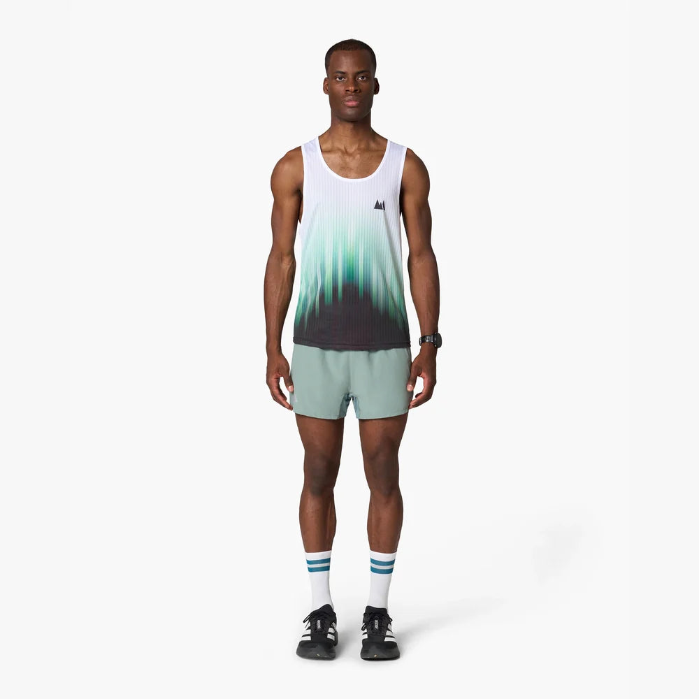 Esqueleto de running Wild Tee Gradient Race para hombre, color Green – vista 2