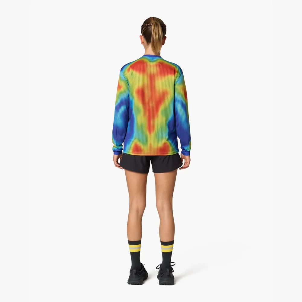 Camiseta manga larga de running Wild Tee Heatmap – vista 11