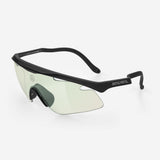 Gafas de running Alba Optics Mantra, Black F-L Beetle – vista 3/4, lente claro