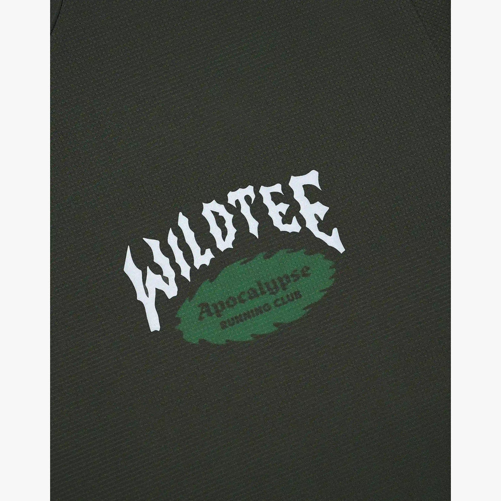 Camiseta de running Wild Tee Trail Wanderer, color Khaki – vista 12