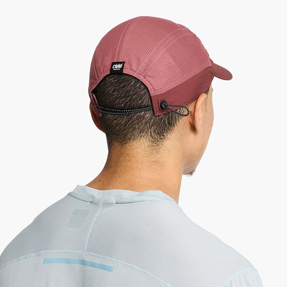 Gorra de running Ciele FSTCap SC Comp, color Andorra – en uso, vista 3