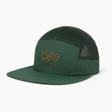 Gorra de running Ciele GOCap Long Brim EQ Athletics, color Spruce
