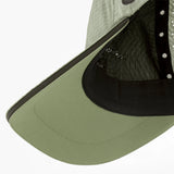 Gorra de running Ciele CRWCap SC Icon Side Circle, color Toad – visera por dentro