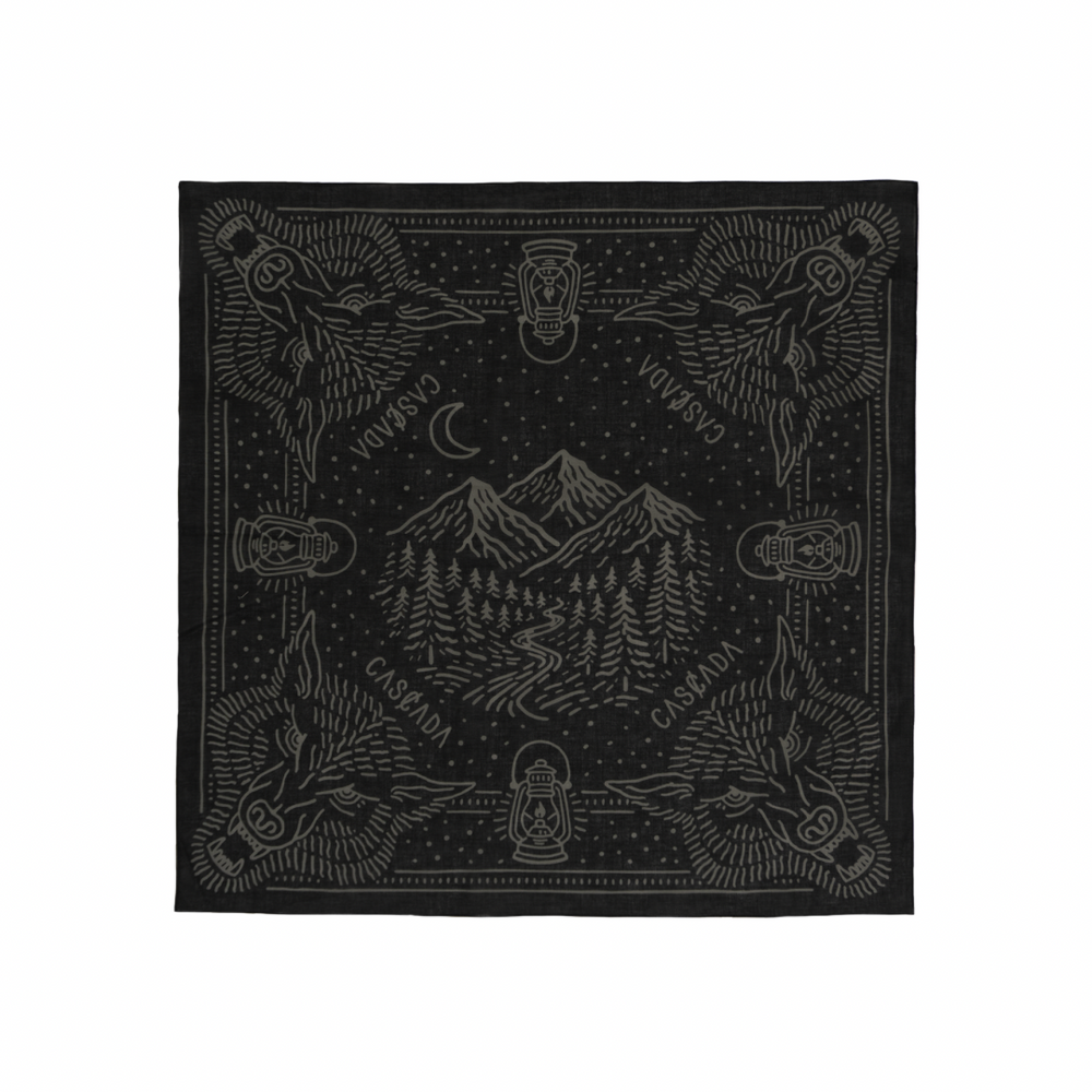 Bandana para correr Cascada Wolfhead – vista 2