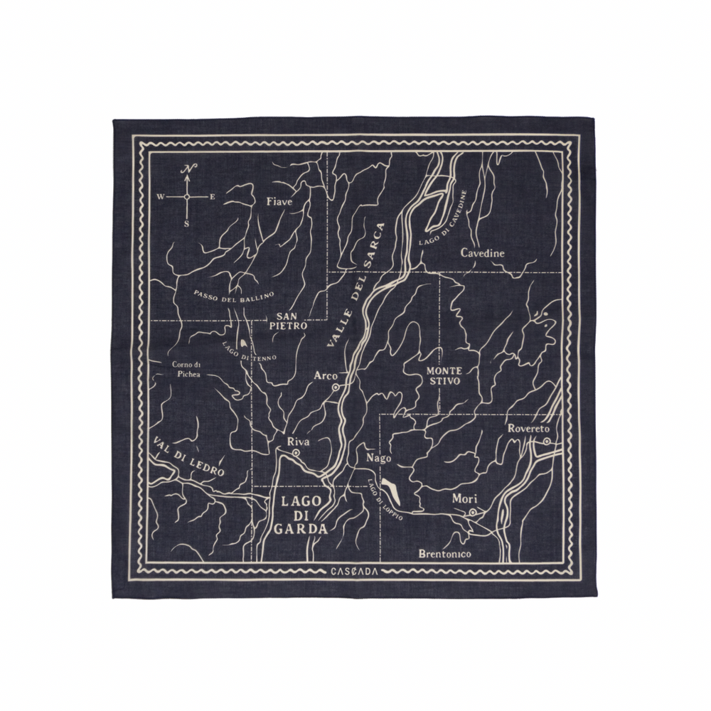 Bandana para correr Cascada Territory Heritage Indigo – vista 2