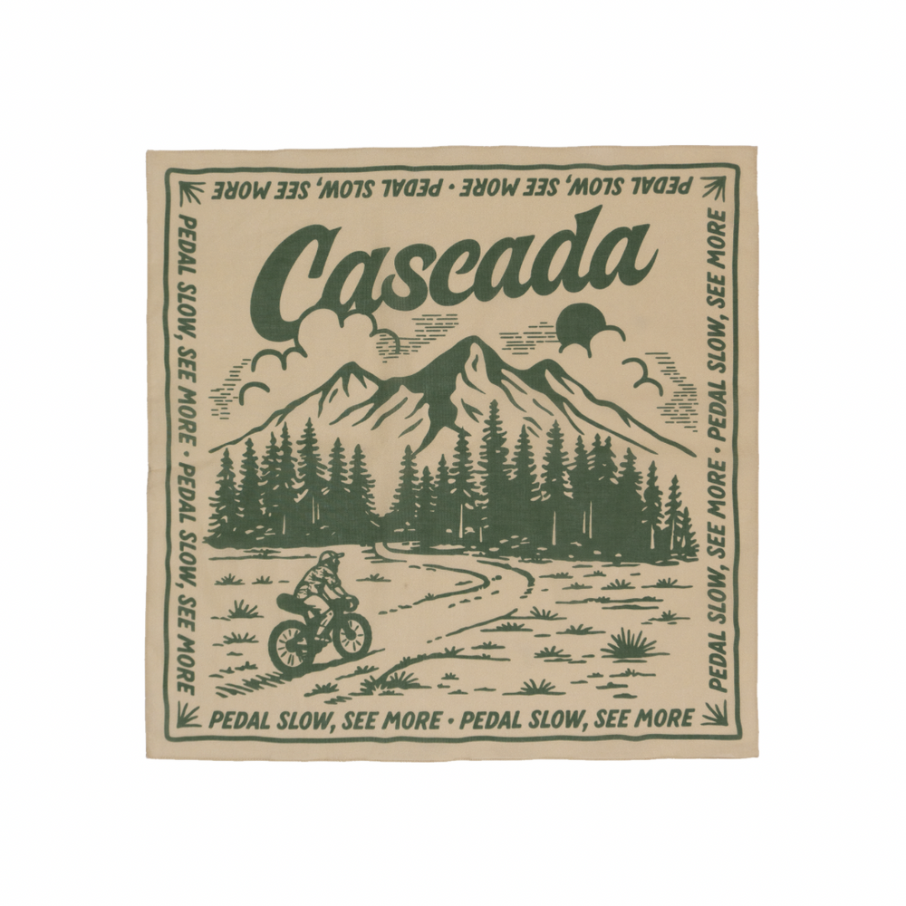 Bandana para correr Cascada Pedal Slow – vista 2