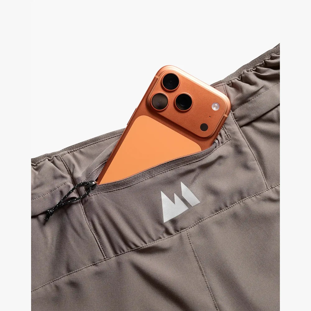 Pantaloneta de running Wild Tee Antelope 3.0 para mujer, color Fallen Rock – vista 8