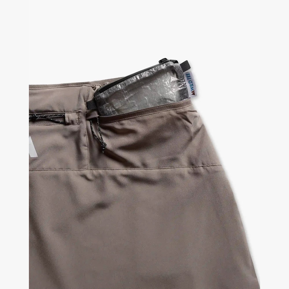 Pantaloneta de running Wild Tee Antelope 3.0 para mujer, color Fallen Rock – vista 9