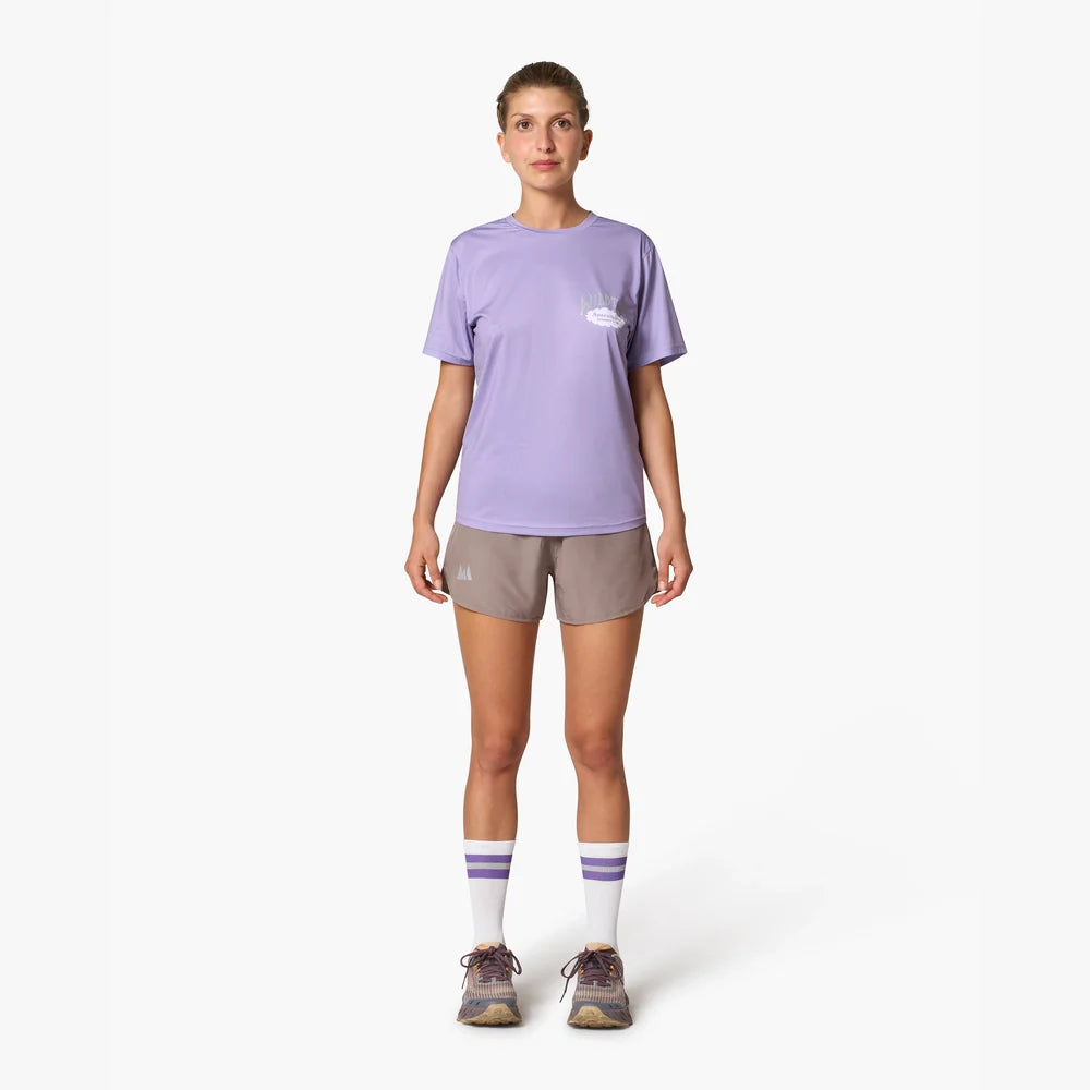 Pantaloneta de running Wild Tee Antelope 3.0 para mujer, color Fallen Rock – vista 5